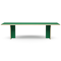 Thumbnail for HK Living Dining Table Green Rectangular 280cm CTA4008