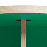 Thumbnail for HK Living Dining Table Green Round 130cm CTA4014