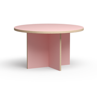 Thumbnail for Dining Table Pink Round 130cm