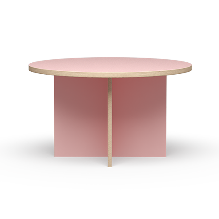 Dining Table Pink Round 130cm