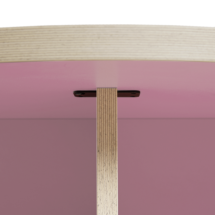 Dining Table Pink Round 130cm