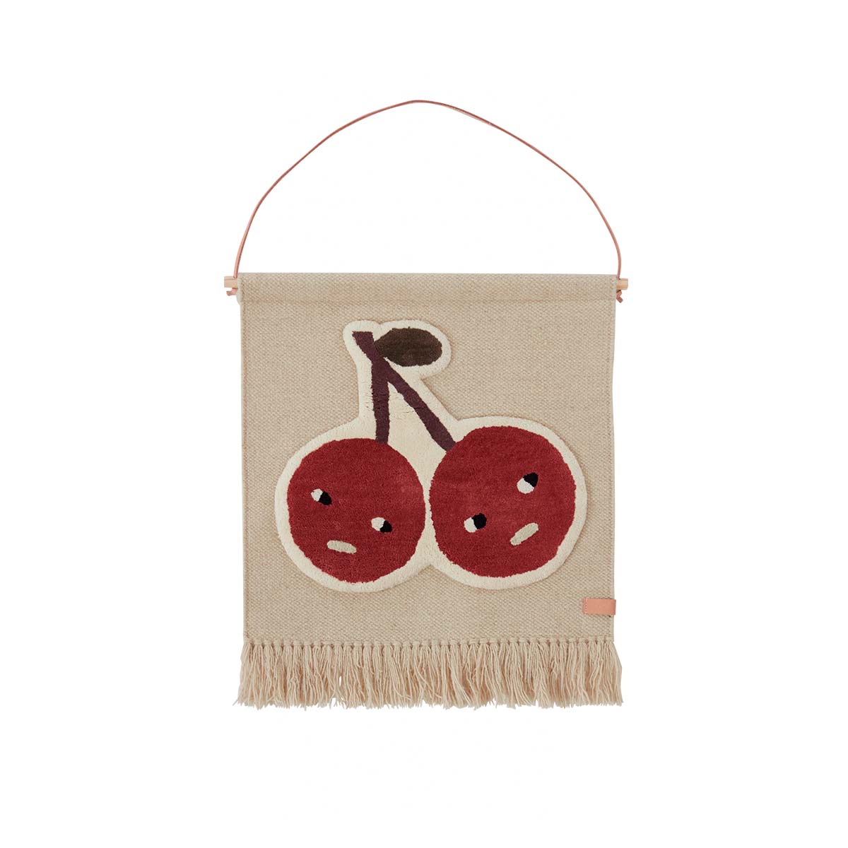 Cherry On Top Wall Rug - Red