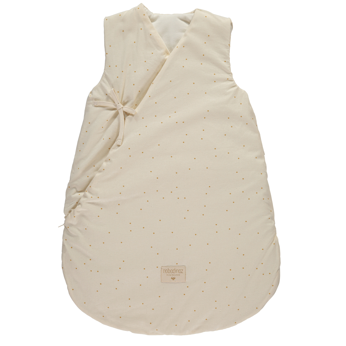 Nobodinoz Cloud winter sleeping bag • honey sweet dots natural