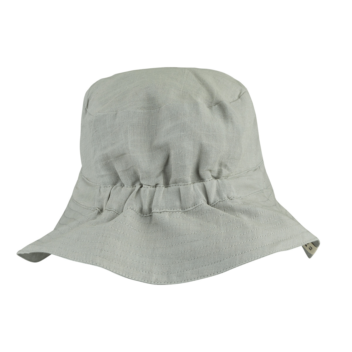 Liewood Delta bucket hat - Dove blue sunhat organic cotton linen