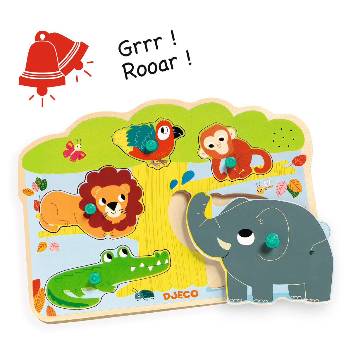 Baobab Sound wooden Puzzle 12 months 