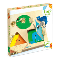 Thumbnail for Djeco LockBasic wooden toys for age 3 DJ06213