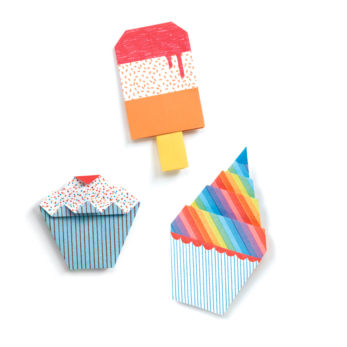 Origami - Sweet Treats ice cream and lollies Djeco