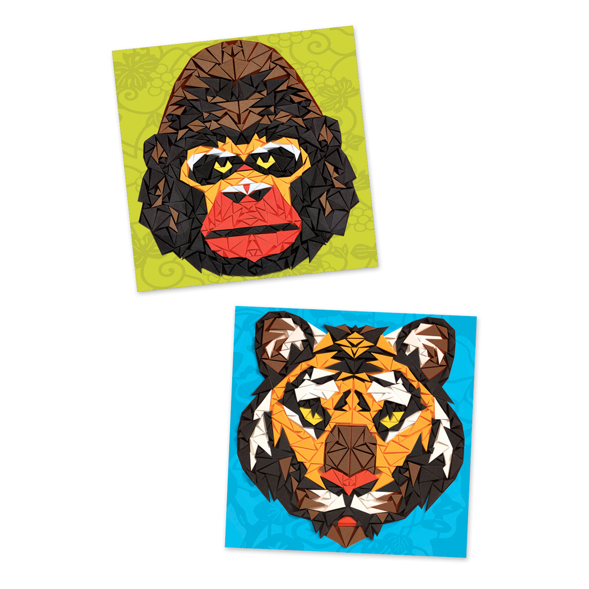Mosaics Khan Djeco 8-14 years tiger and gorilla
