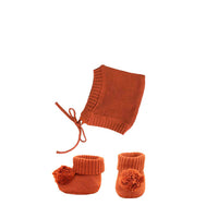 Thumbnail for Olli Ella Dinkum Doll knit set umber