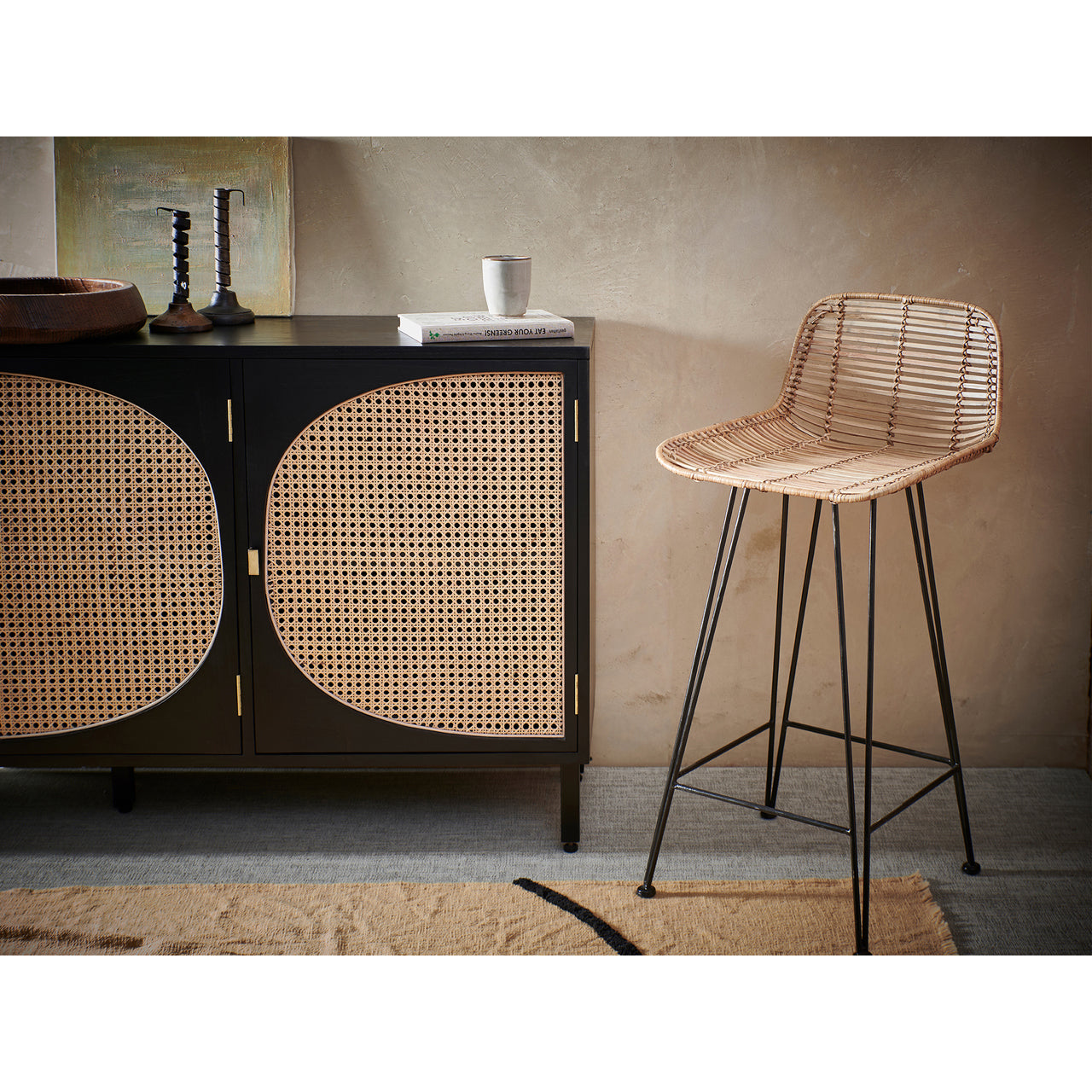 Webbing Dressoir Black