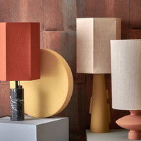 Thumbnail for HK Living Cilinder Lamp Shade Natural Linen VLK2025