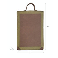 Thumbnail for Garden Kneeler with handle for hanging canvas green garden trading 