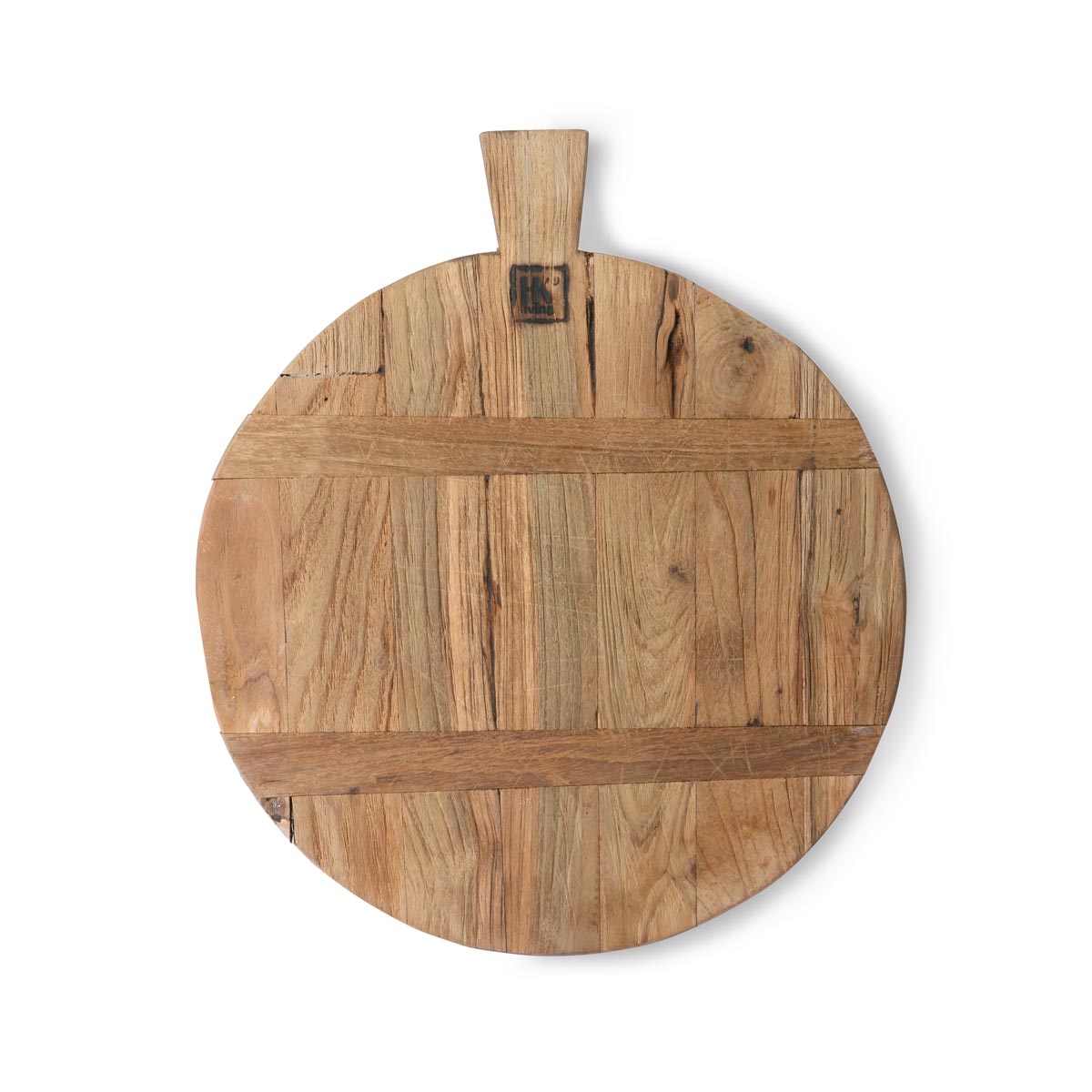 Round Medium Bread Board Reclaimed Teak Ø32cm