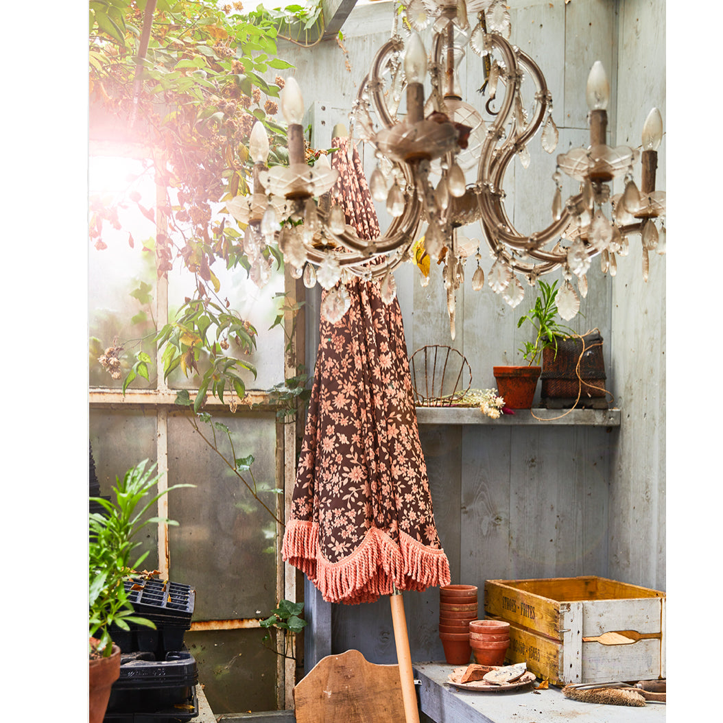 Doris for HKliving: Beach Umbrella Vintage Floral