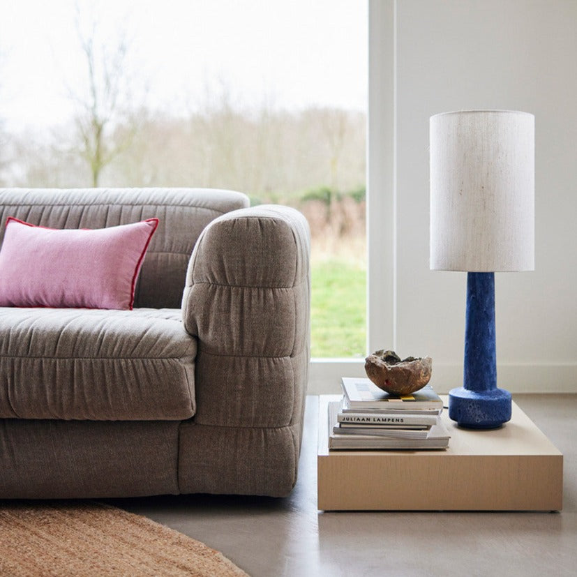 HK Living Cilinder Lamp Shade Natural Linen