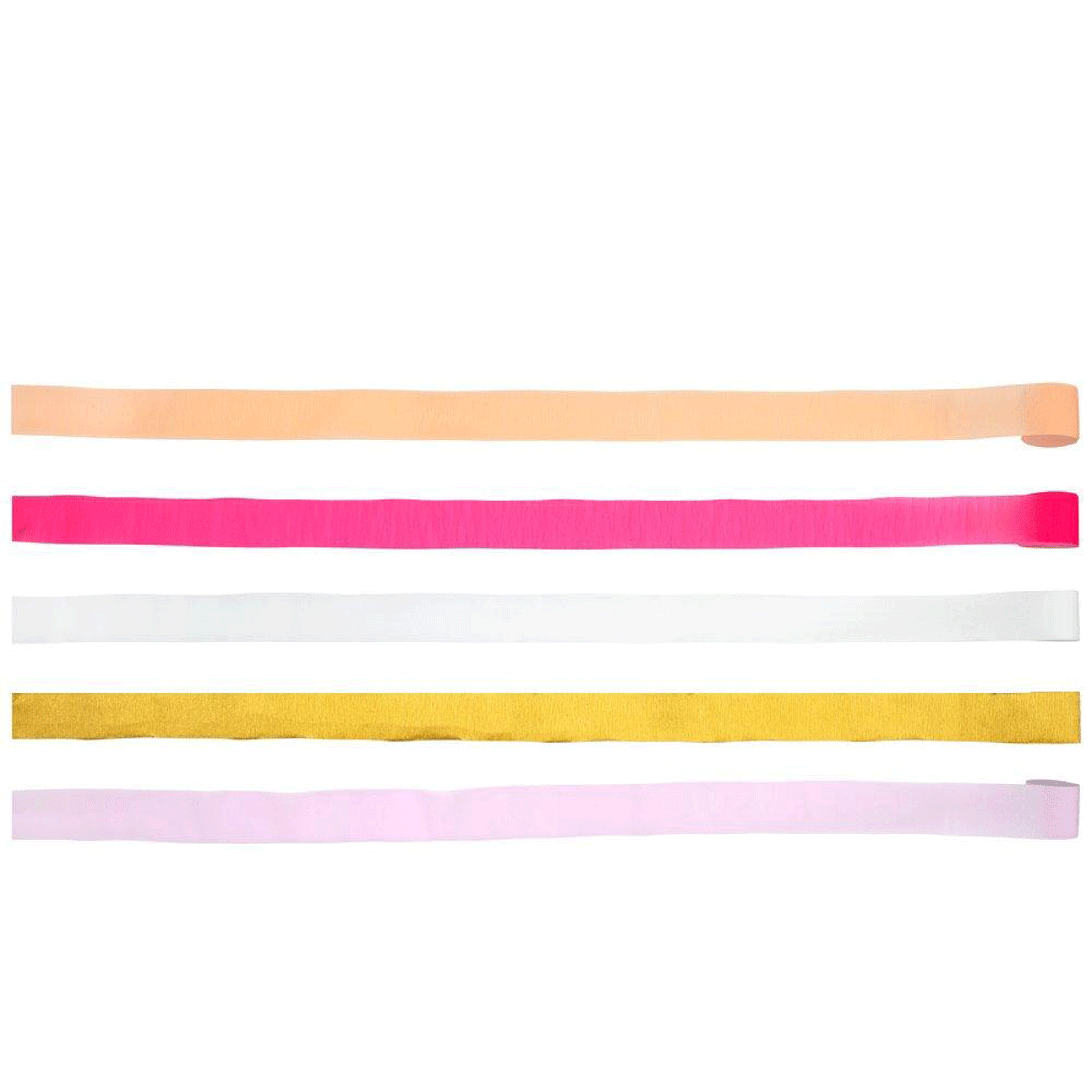 Meri Meri Pink Crepe Paper Streamers