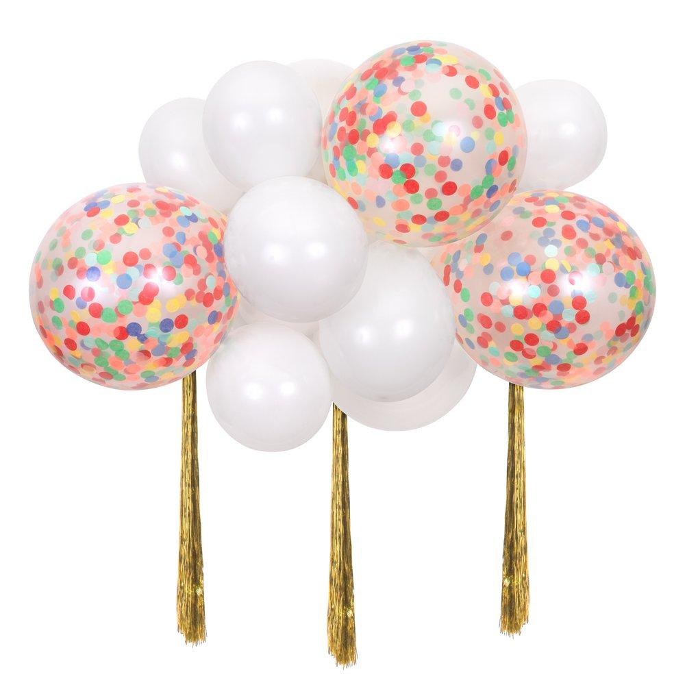 Meri Meri Rainbow Balloon Cloud Kit (set of 14 balloons)