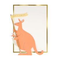 Thumbnail for Baby Kangaroo Stand-Up Card