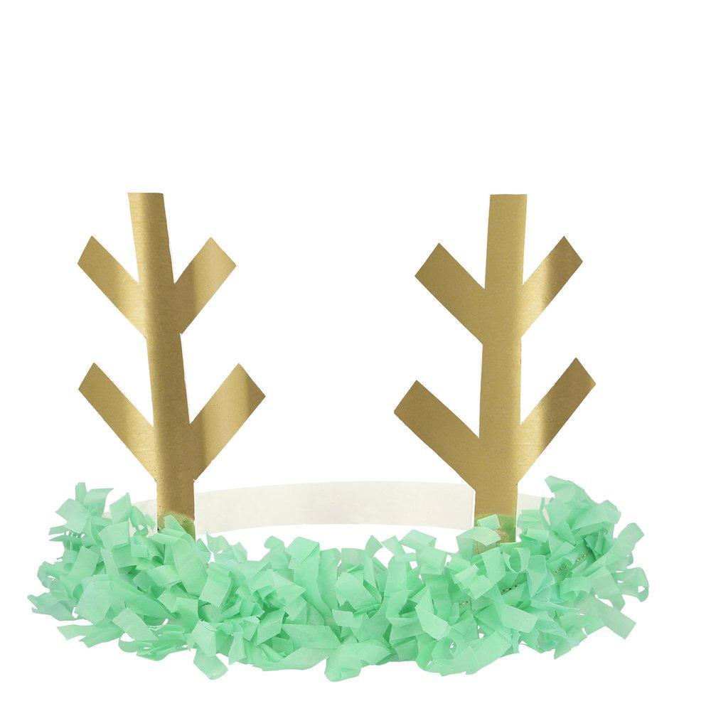 Meri Meri Reindeer Fringe Antler Headbands