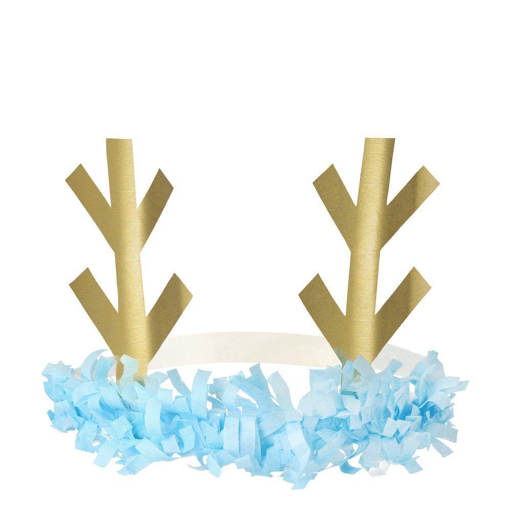 Meri Meri Reindeer Fringe Antler Headbands