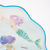 Thumbnail for Mermaids Swimming Plates (set of 8)