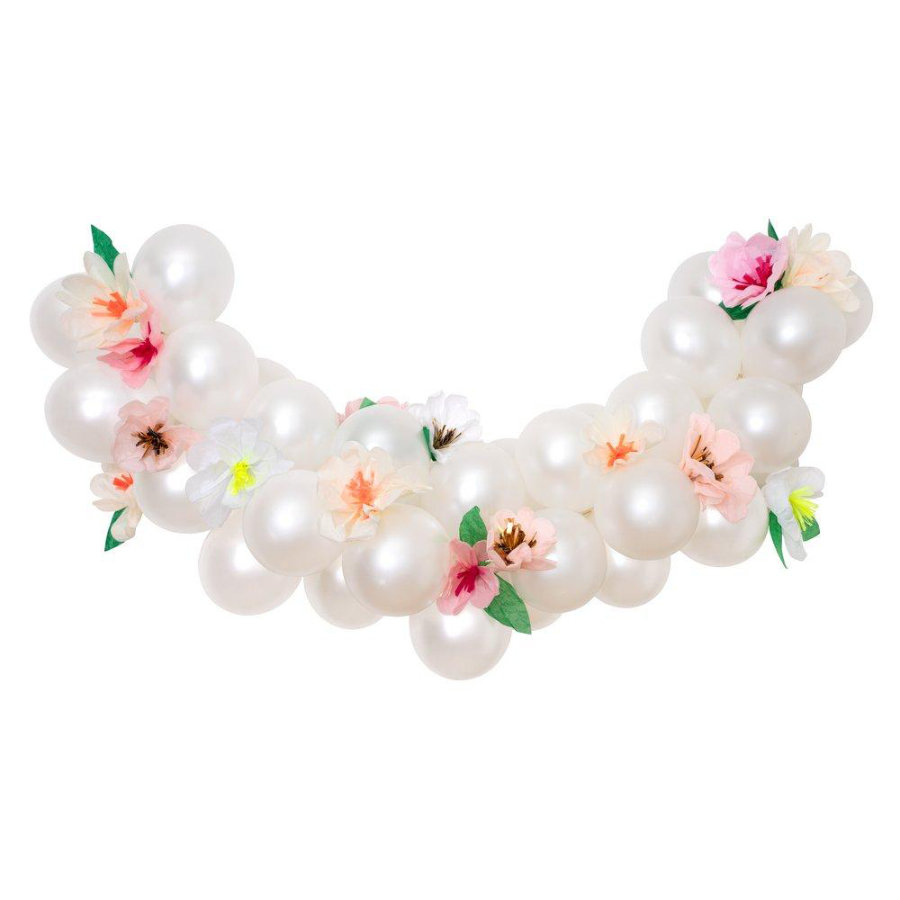 Meri Meri Floral Balloon Garland Kit (set of 40 balloons)