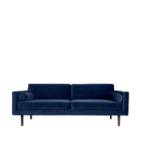 Thumbnail for Broste Copenhagen Sofa 'Wind' 31000014 insignia dark blue velvet