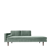 Thumbnail for Broste Copenhagen Chaise longue Wind Chinois green