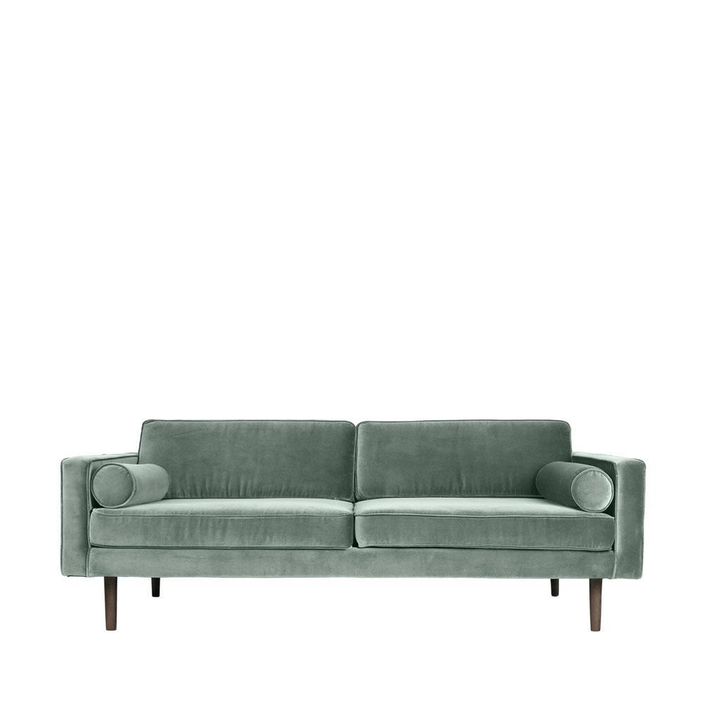 Broste Copenhagen Sofa 'Wind' 31000042 chinois green velvet