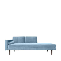 Thumbnail for Broste Copenhagen Chaise longue Wind pastel blue 31000091