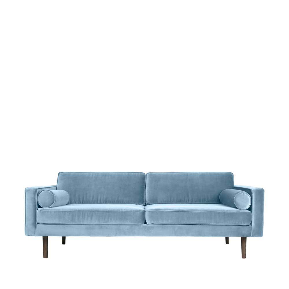 Broste Copenhagen Sofa 'Wind' 31000092 pastel blue velvet