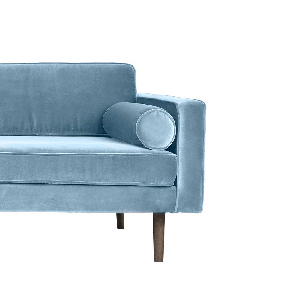 Broste Copenhagen Sofa 'Wind' 31000092 pastel blue velvet