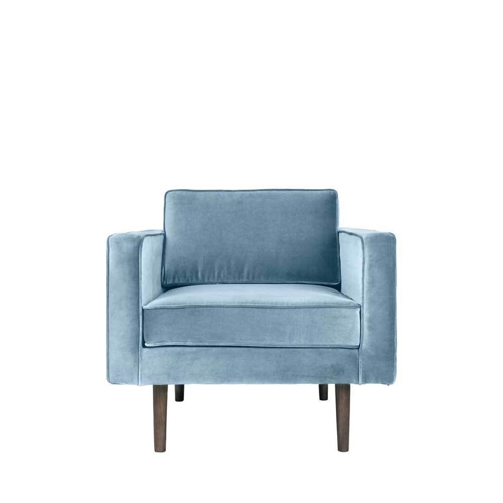 Broste Copenhagen Armchair 'Wind' pastel blue 31000094