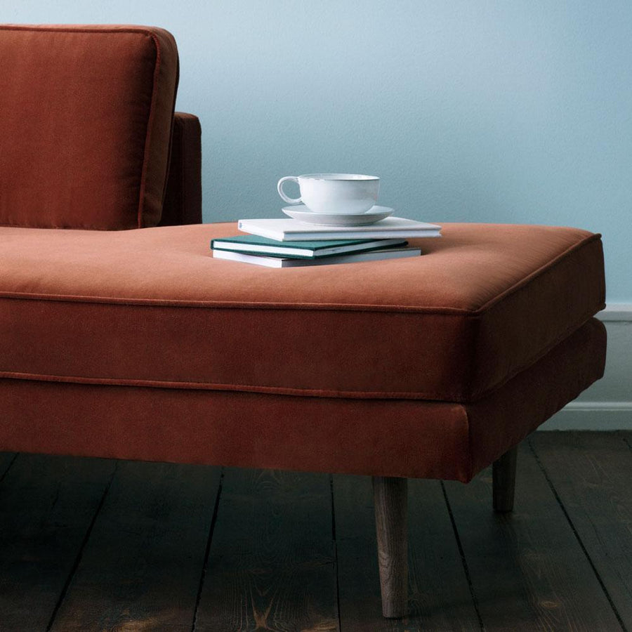 Chaise Longue 'Wind' Caramel Cafe
