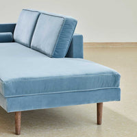 Thumbnail for Broste Copenhagen Chaise longue Wind pastel blue 31000091