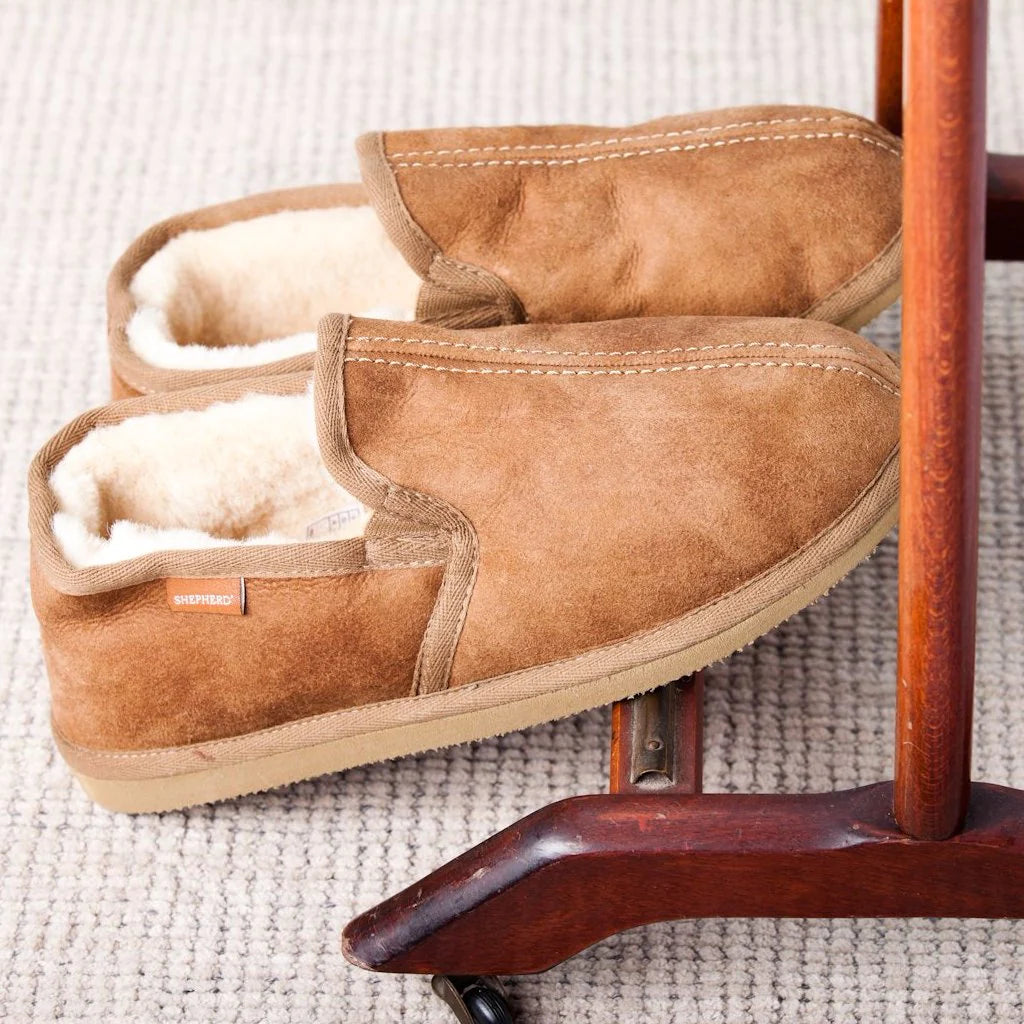 Bosse Slippers Antique Cognac