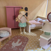 Thumbnail for Tender Leaf Wooden Dolls House Bedroom Furniture