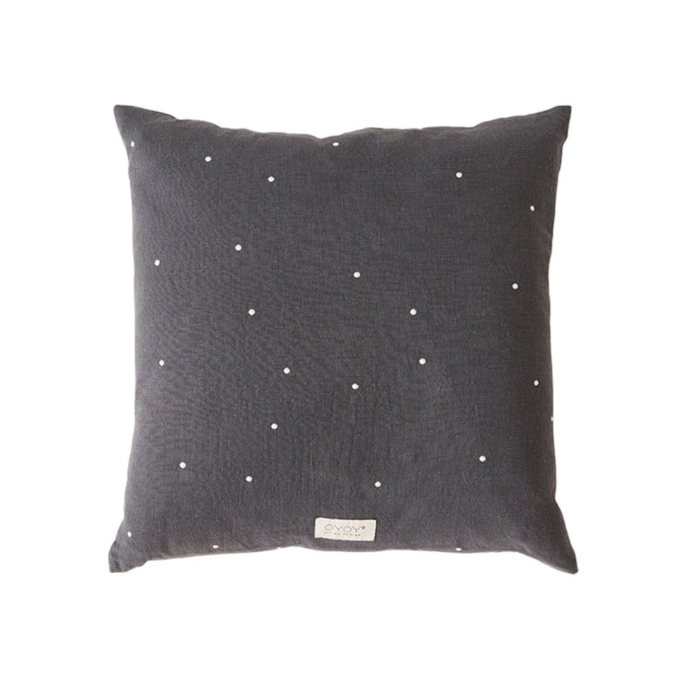 Oyoy Living Design Kyoto Dot Cushion Square - Anthracite