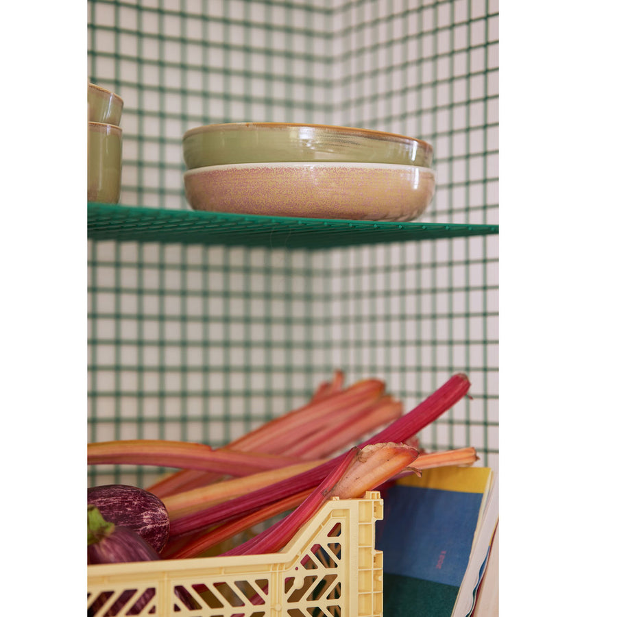 Home Chef Ceramics: Deep Plate Large Rustic Pink