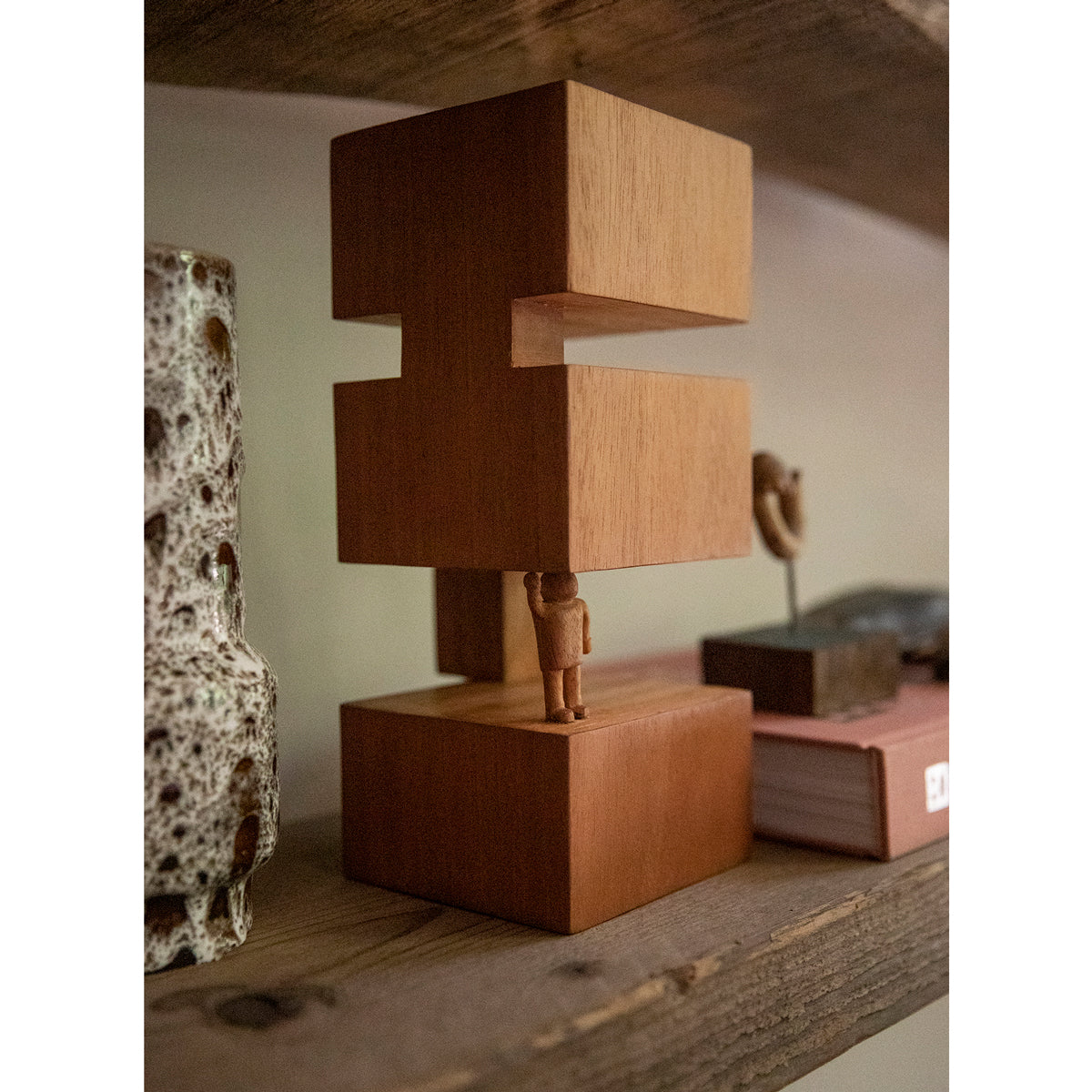 HKLiving Hk Objects: Empowered Wooden Sculpture 