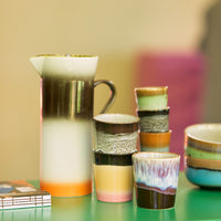 Thumbnail for HK Living 70s Ceramics Coffee Mug Sunshine