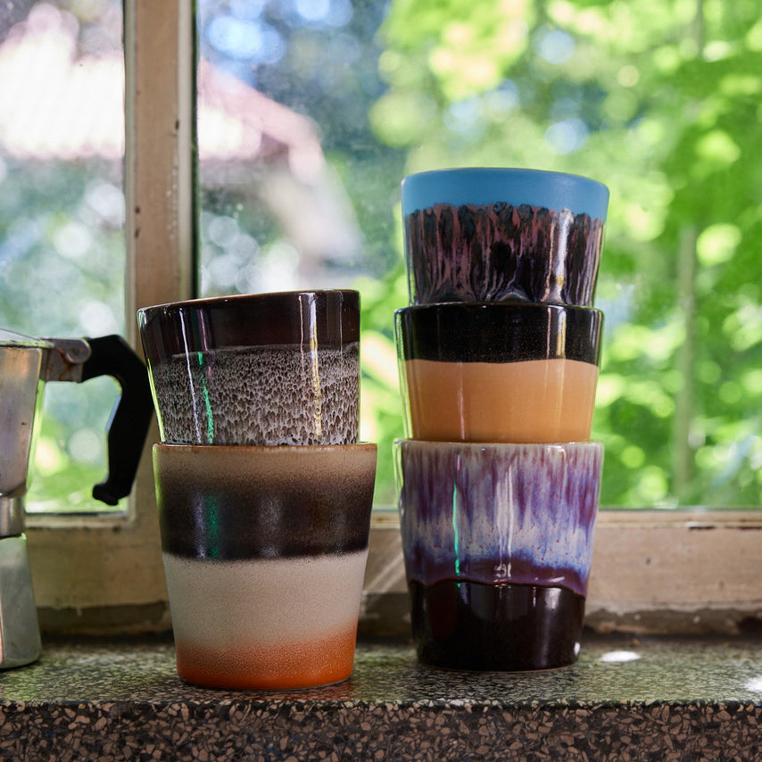 70s Ceramics Coffee Mug Rock On