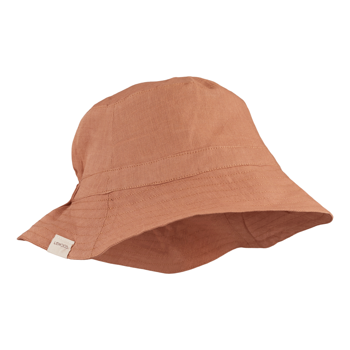 Liewood Delta bucket hat - tuscany rose sunhat organic cotton linen