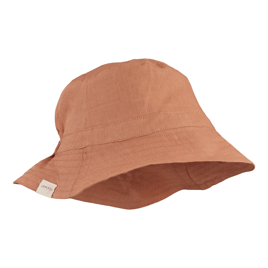 Liewood Delta bucket hat - tuscany rose sunhat organic cotton linen