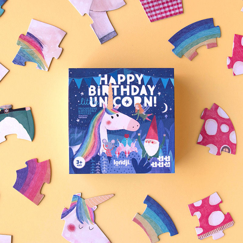 Londji Happy Birthday Unicorn Puzzle