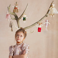 Thumbnail for Meri Meri Gold Angel Mouse Tree Topper