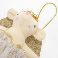 Thumbnail for Gold Angel Mouse Tree Topper