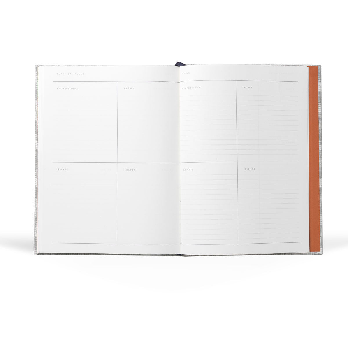 NOTEM Even Work Journal, Large - Light Grey