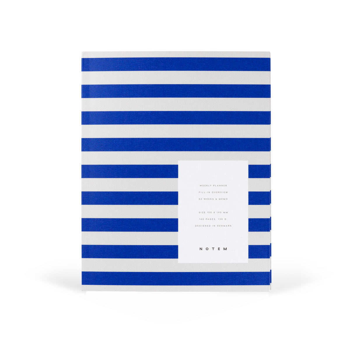 NOTEM UMA Weekly Planner, Medium - Bright Blue