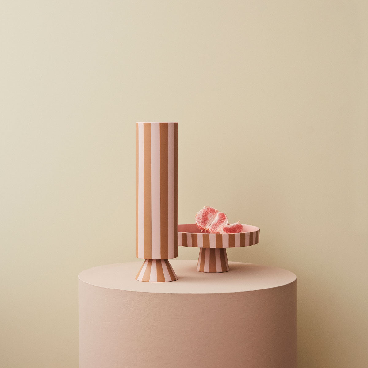 OYOY living design Toppu Vase - High - Caramel